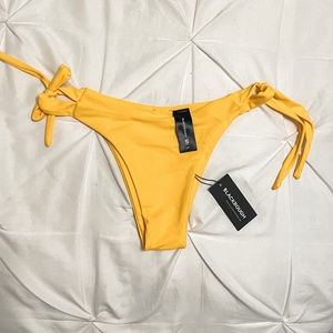 Yellow Blackbough bikini bottoms